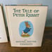 Beatrix Potter 4 Vintage Mini Books Timmy Tiptoes, Benjamin Button, Peter Rabbit