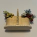 American Girl doll Kirsten Party Treats Salt Box Field Flowers Cake Platter