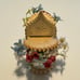 American Girl doll Kirsten Party Treats Salt Box Field Flowers Cake Platter