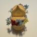 American Girl doll Kirsten Party Treats Salt Box Field Flowers Cake Platter