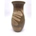 VTG Signed Large Pottery Art Vase Earth Tones Drip Well Made Quality Decor