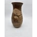 VTG Signed Large Pottery Art Vase Earth Tones Drip Well Made Quality Decor