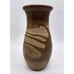 VTG Signed Large Pottery Art Vase Earth Tones Drip Well Made Quality Decor