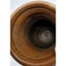 VTG Signed Large Pottery Art Vase Earth Tones Drip Well Made Quality Decor
