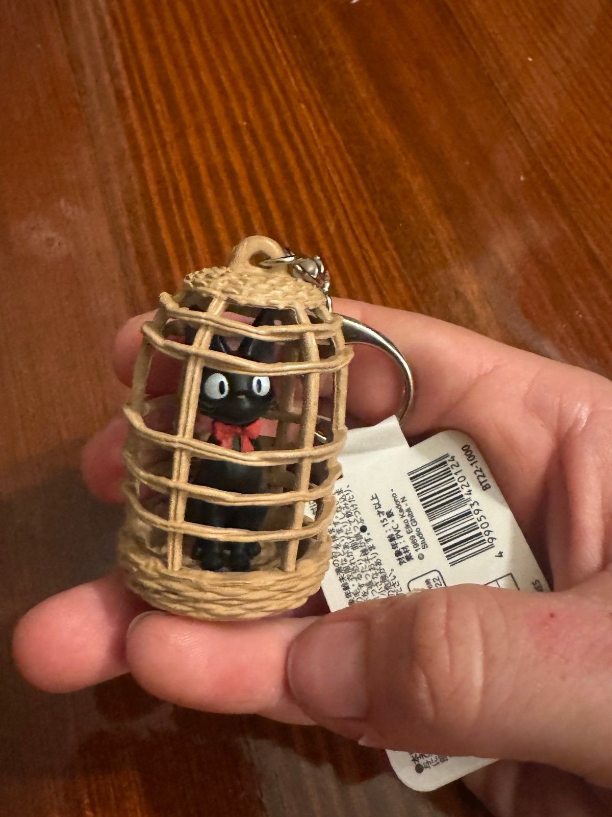 Kiki’s Delivery Service Jiji Keychain Collectible NEW  SELLER Studio Ghibli