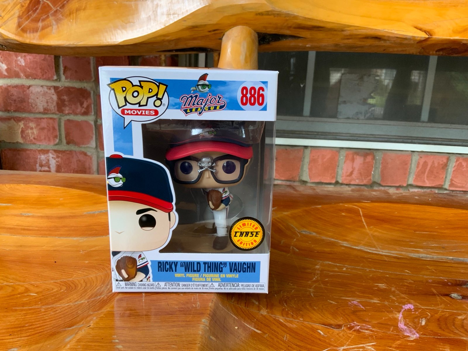 Ricky “wild thing” Vaughn Funko pop