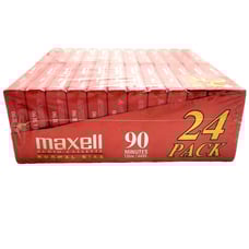 Maxell UR 90 Audio Cassette - Pack of 24 (032840) Normal Bias 90 Minute Tape