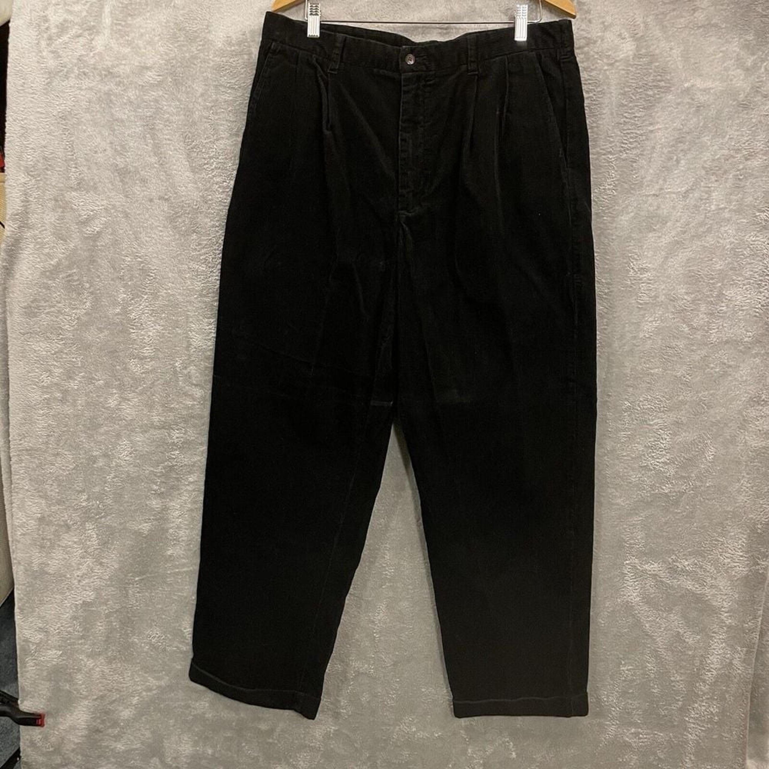 Duck Head Pants Men's 36X 30 Black Corduroy