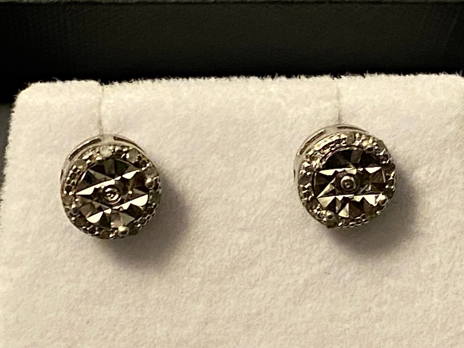 Free Form Silver Earrings