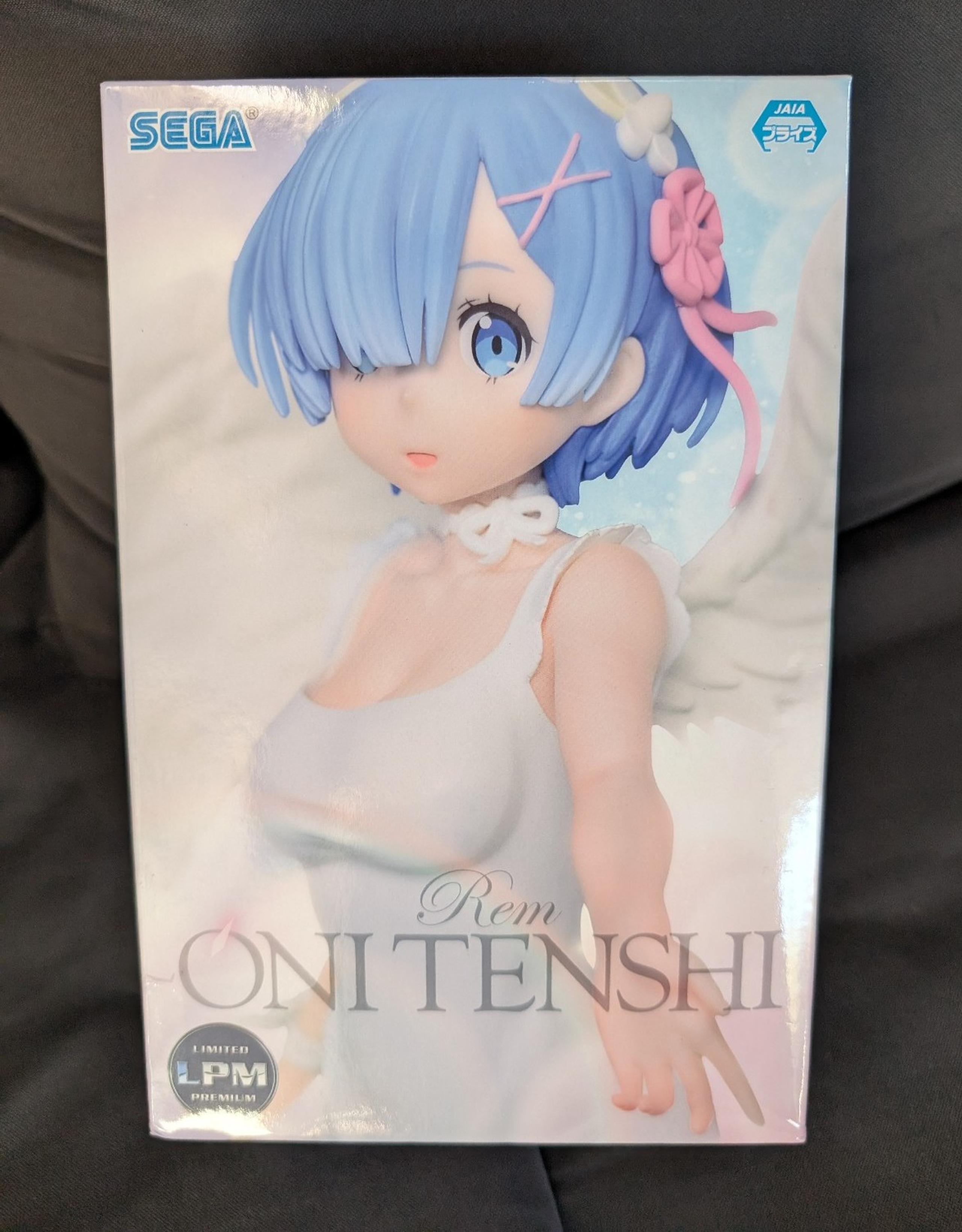 Re:ZERO REM Limited LPM Figure Oni Tenshi Angel Ver. Figure Sega
