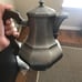 Antique teapots and creamer set vintage