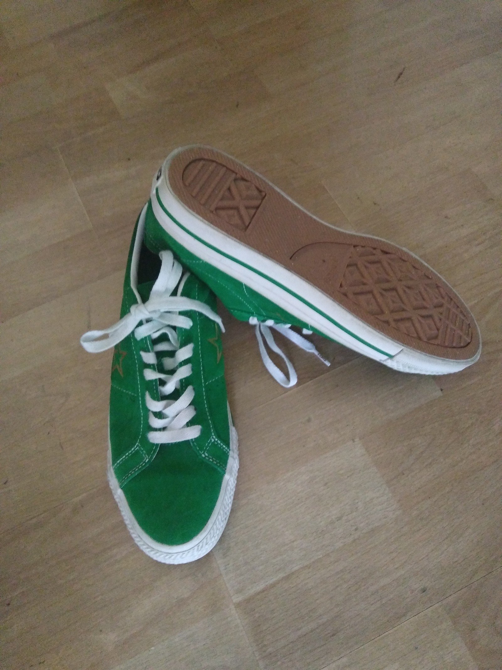 sneakers converse one star pro suede green