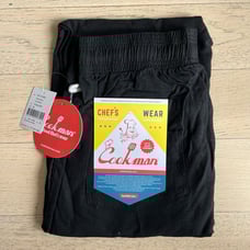 Cookman Chefs Wear Linen Black Pants XL