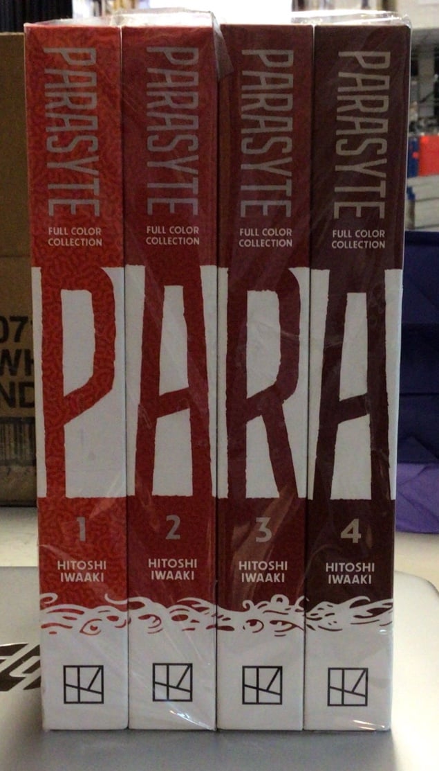 Parasyte Full Color Edition Manga 1-4