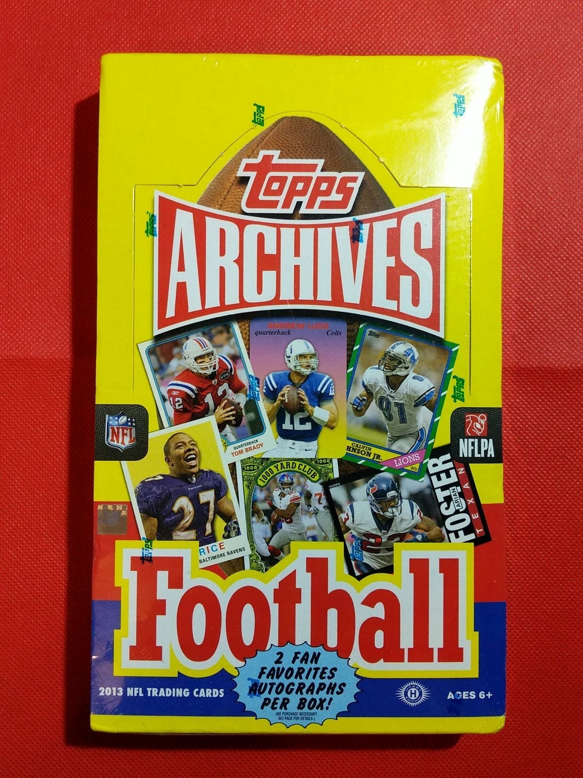2013 topps archive football FACTORY SEALED