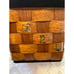 Vintage Woven Basket Decoupage Western/Americana Theme Purse