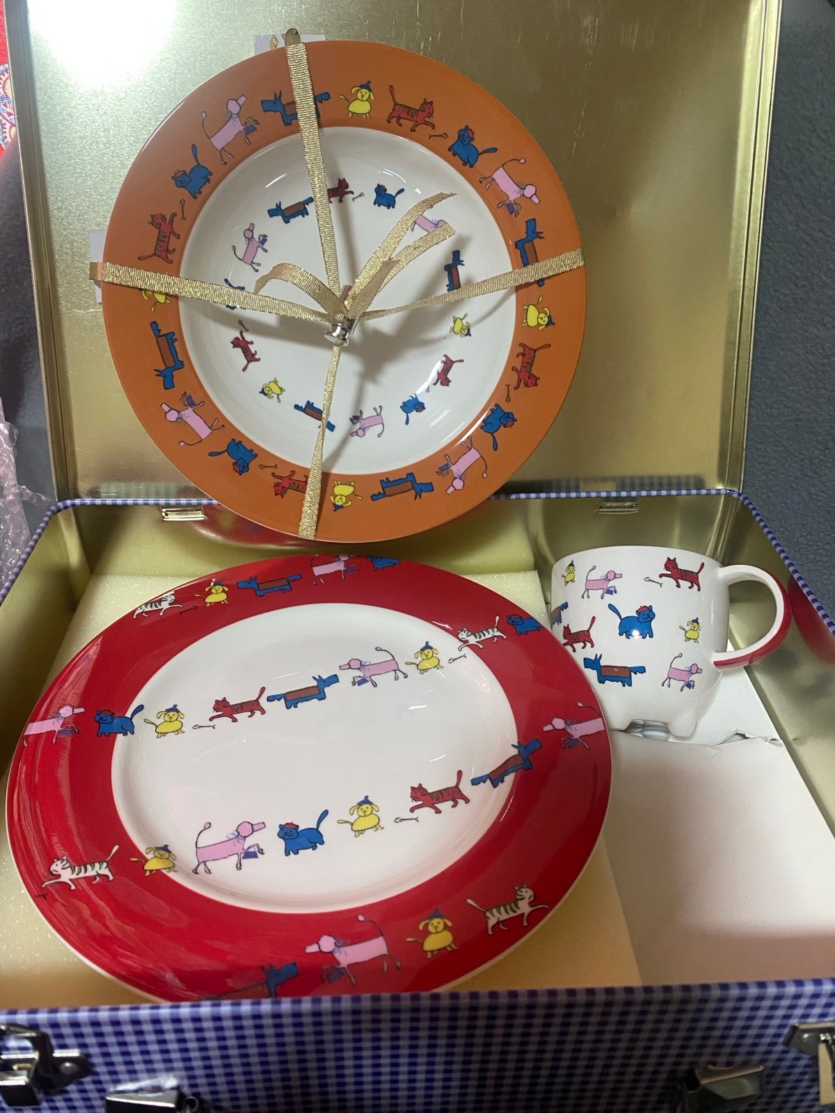 Villeroy＆Boch The World of Meows & Wow Wows Kids' Tableware Set