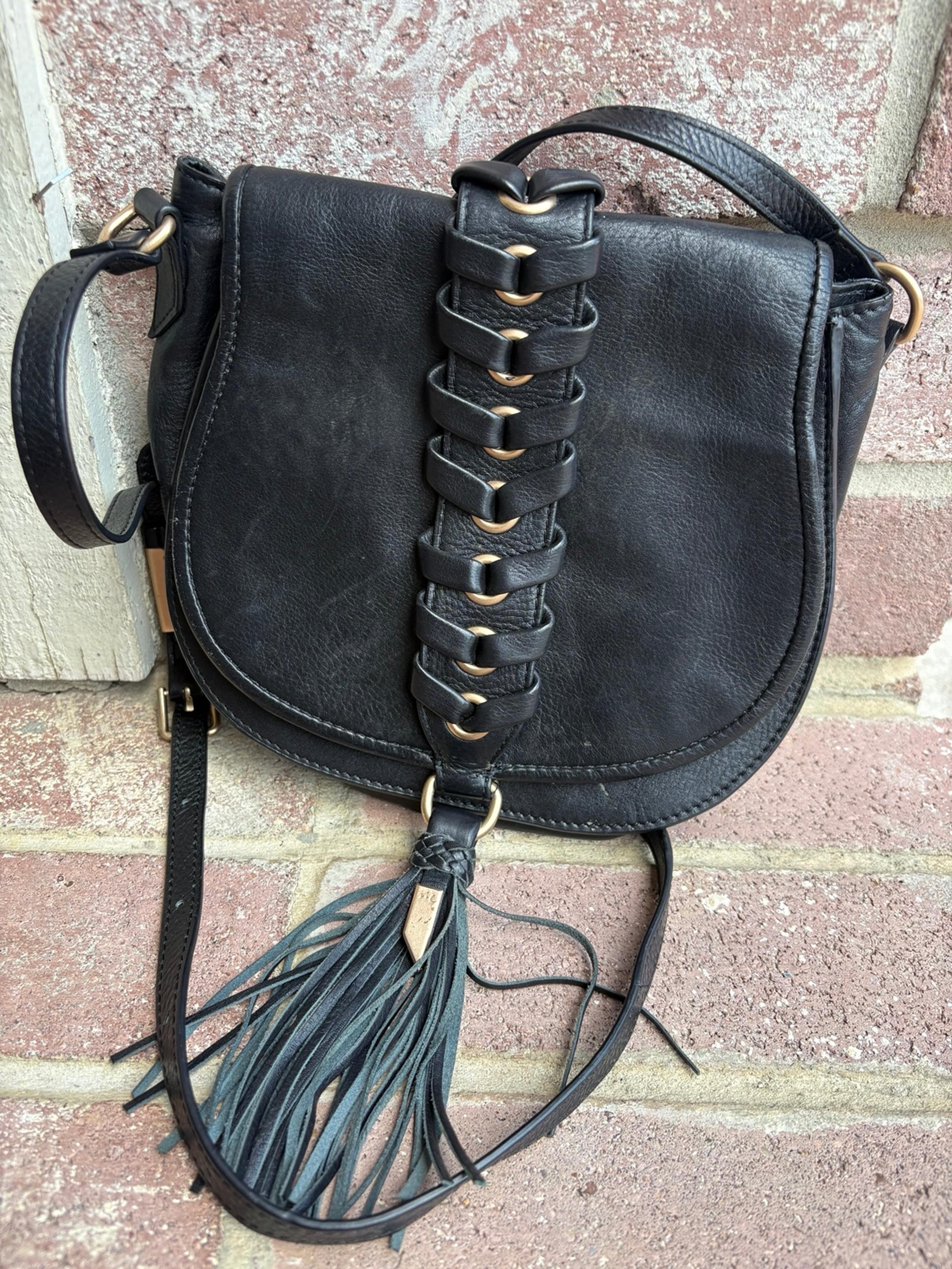 FOLEY + CORINNA Leather Saddle Bag