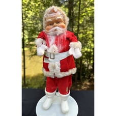 1950’s Santa Claus Christmas Felt Suit 13 Made In Japan *Needs TLC -CH2
