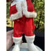 1950’s Santa Claus Christmas Felt Suit 13 Made In Japan *Needs TLC -CH2