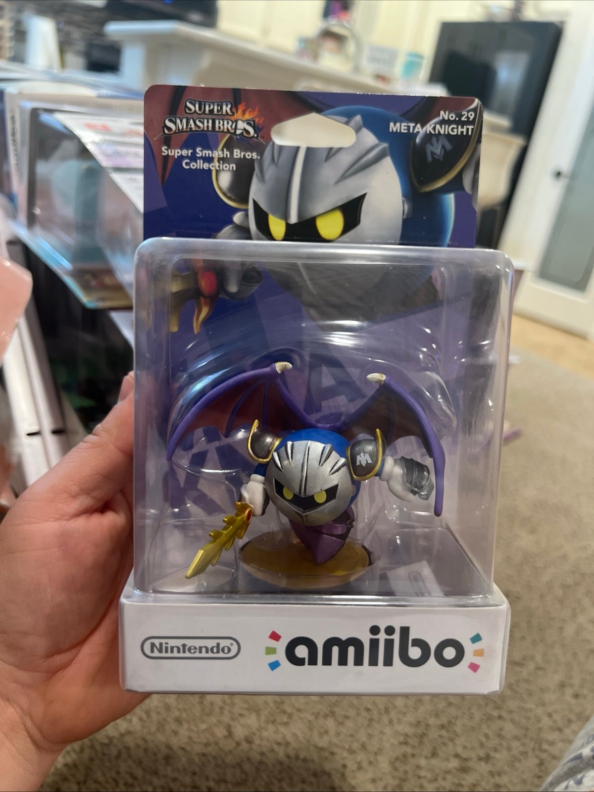 NEW & SEALED Meta Knight Amiibo: Super Smash Bros Series Nintendo EU Import