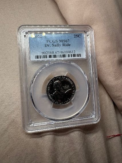 2022-S DR. SALLY RIDE AMERICAN WOMEN QUARTER MS67 PCGS