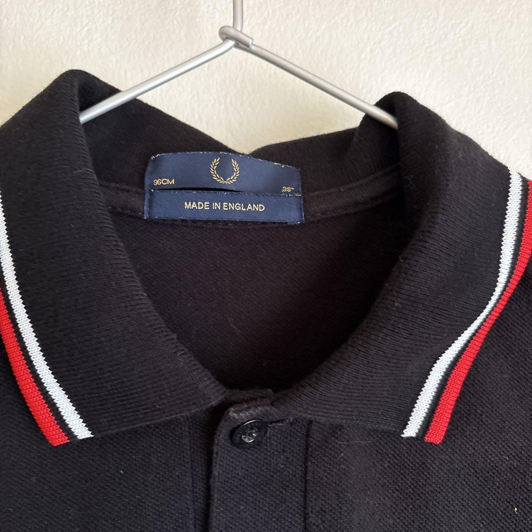 Fred Perry Polo Shirt, Made in England, Size 38