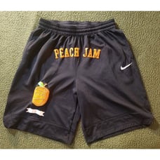 NIKE EYBL PEACH JAM Shorts Size Extra Large XL Black Very Rare Embroidered