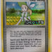 Lady Outing Ex Deoxys Pokemon Card Fermi Bubbles Grading B