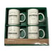 NEW Starbucks Coffee Company Seattle WA Stackable Ceramic Mugs Set of 4 READ
