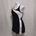 RLX Ralph Lauren Athletic Racerback Black And White Tennis Golf Dress Medium
