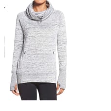 Zella Heartwarmed Cowl Neck Pullover