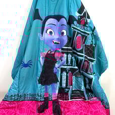 Disney Junior VAMPIRINA Microfiber TWIN Comforter 64 x86 with Twin Flat Sheet