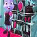 Disney Junior VAMPIRINA Microfiber TWIN Comforter 64 x86 with Twin Flat Sheet