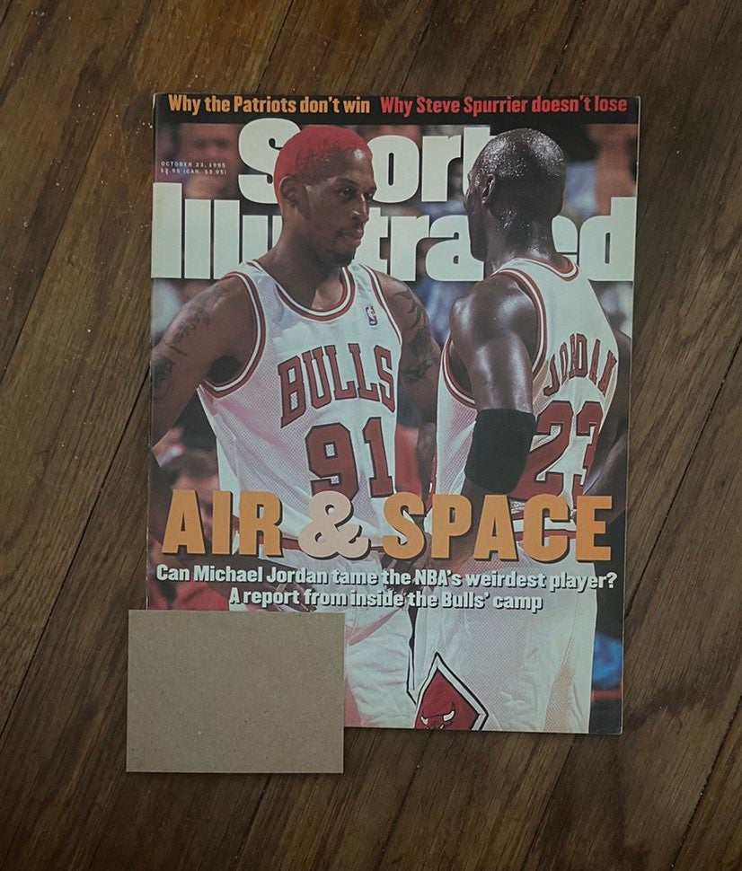 1995 Sports Illustrated - Chicago Bulls Michale Jordan / Dennis Rodman Magazine