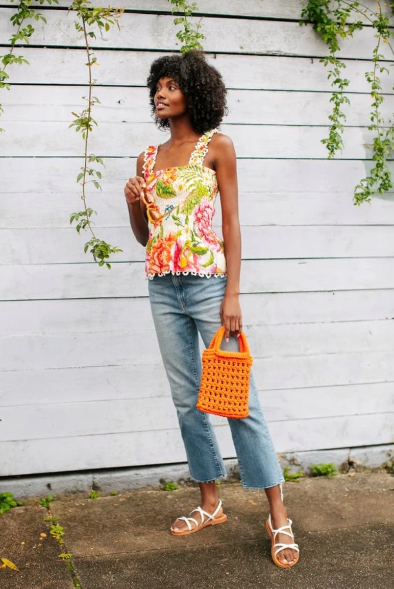 farm rio vintage floral cami