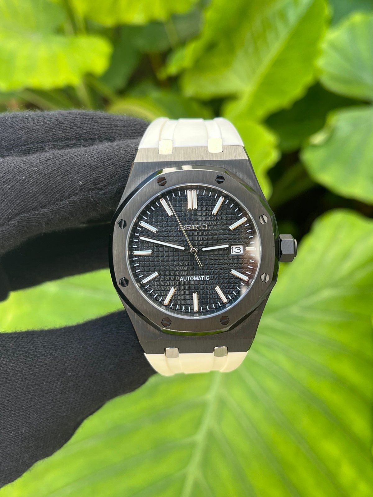 Seiko Seikoak Custom Watch Mod NH35 Automatic movement