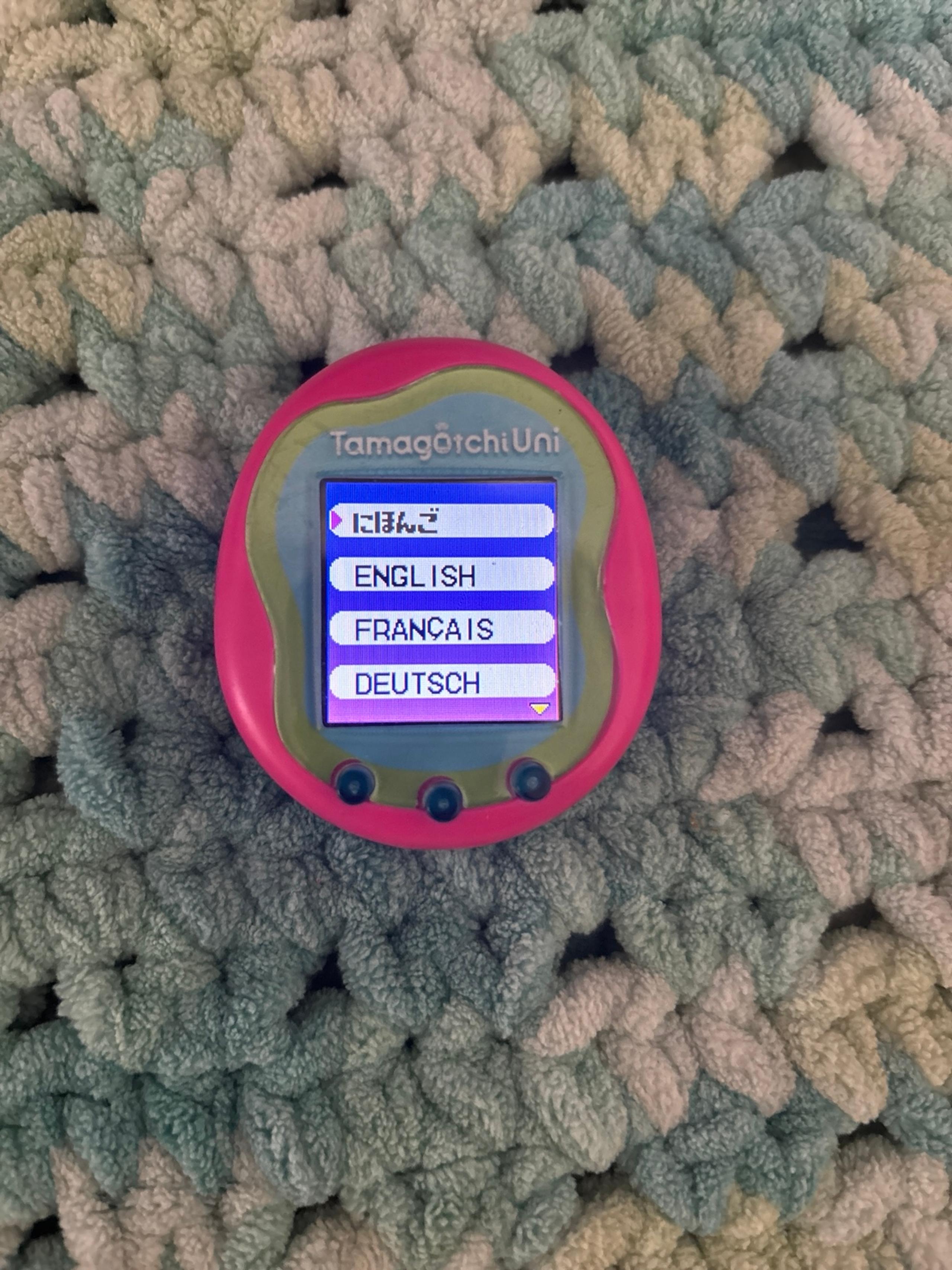 Tamagotchi Uni – Pink ☆ With Wristband (No Charger)