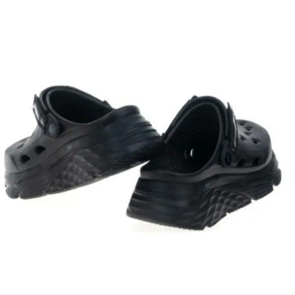 Skechers Womens Max CushionPlatform Clog Mule Insulated fur lined shoes sz 8