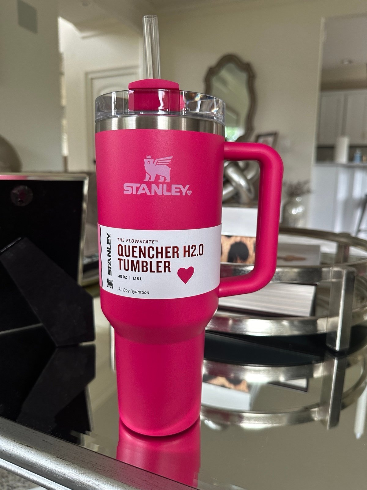 Stanley Velntines Day Cosmo Pink 40oz