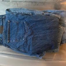 7 Pairs 38x30 Lee Blue Jeans