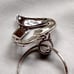 Vintage New Designer Marcasite Sterling Silver Heart Pendant 18 Necklace