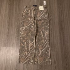 Abercrombie and Fitch baggy camo pants