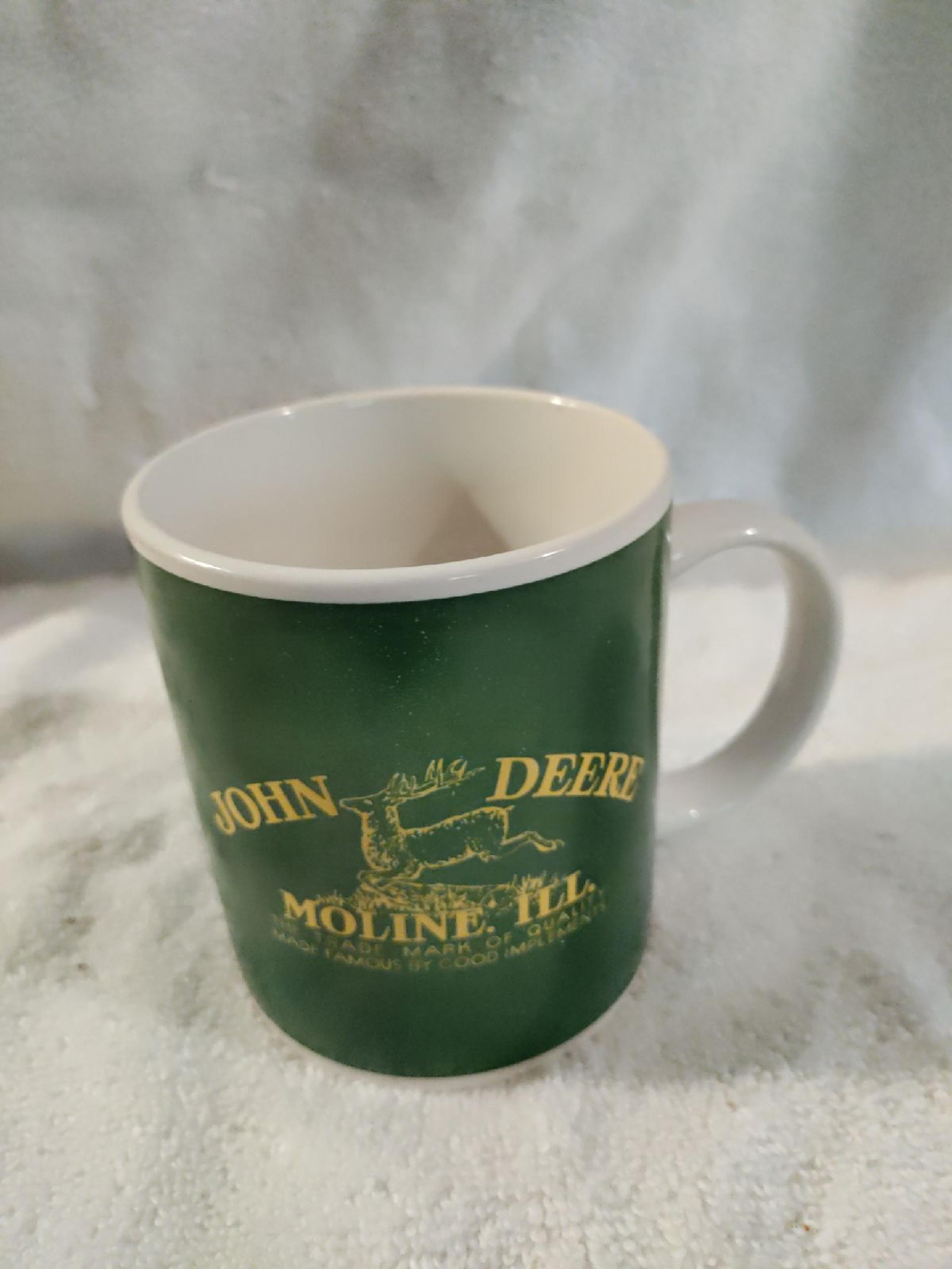 John Deere tractor mug