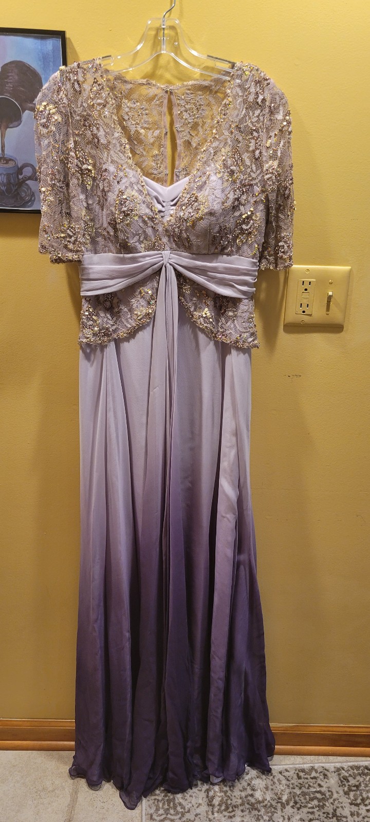 Alberto Makali Purple Dress - Size 4