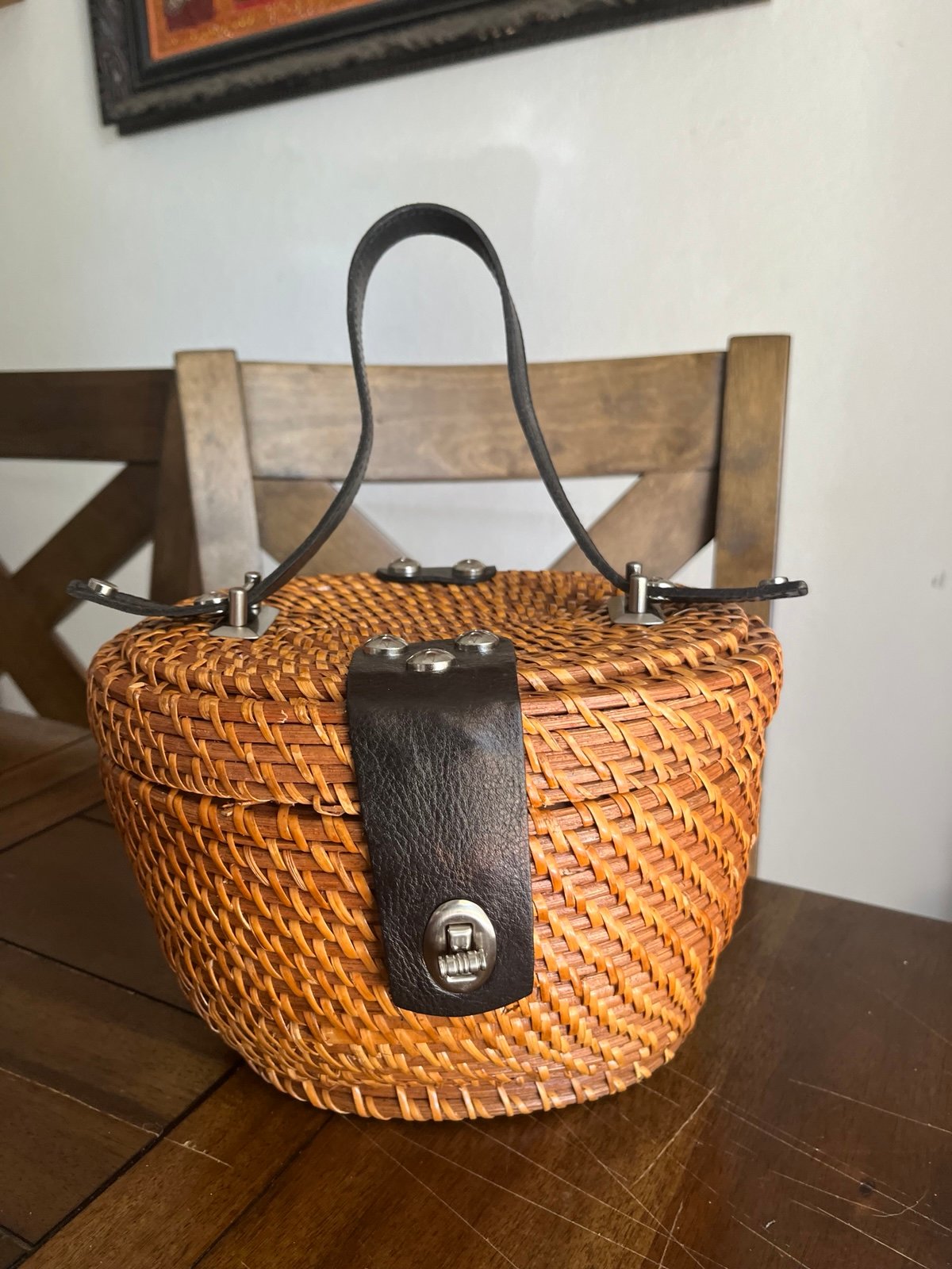 Patricia Nash Rattan Bag