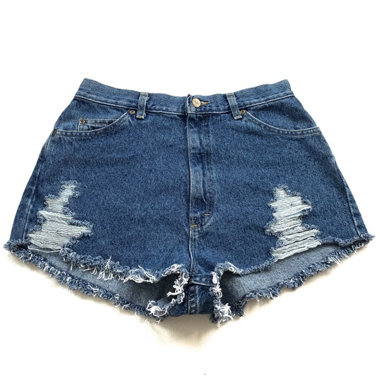 Waist 31-32 LL Bean Cutoff Shorts/ 88RE
