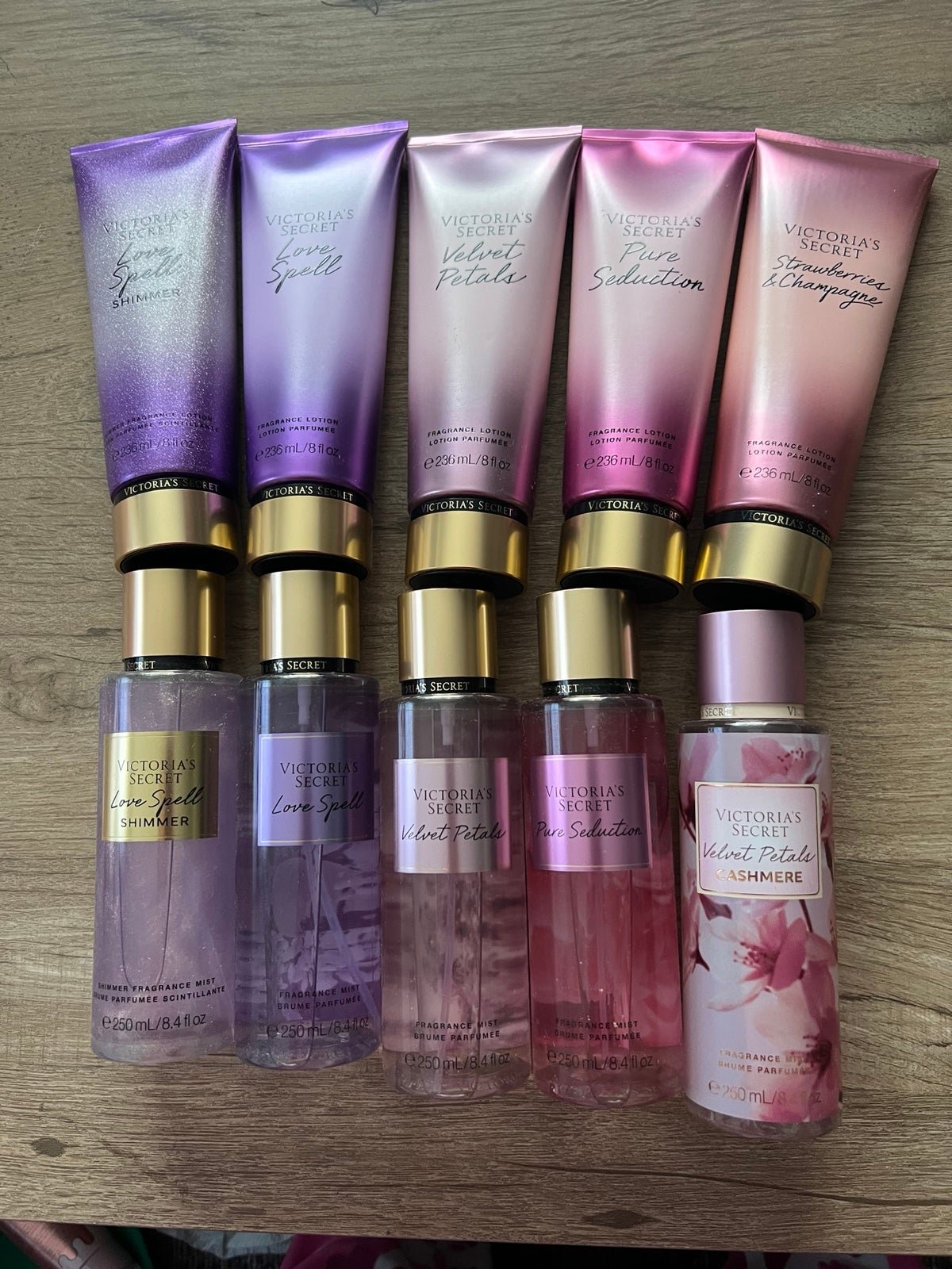 Victoria Secret 10pcs Mist and Lotion Bundle