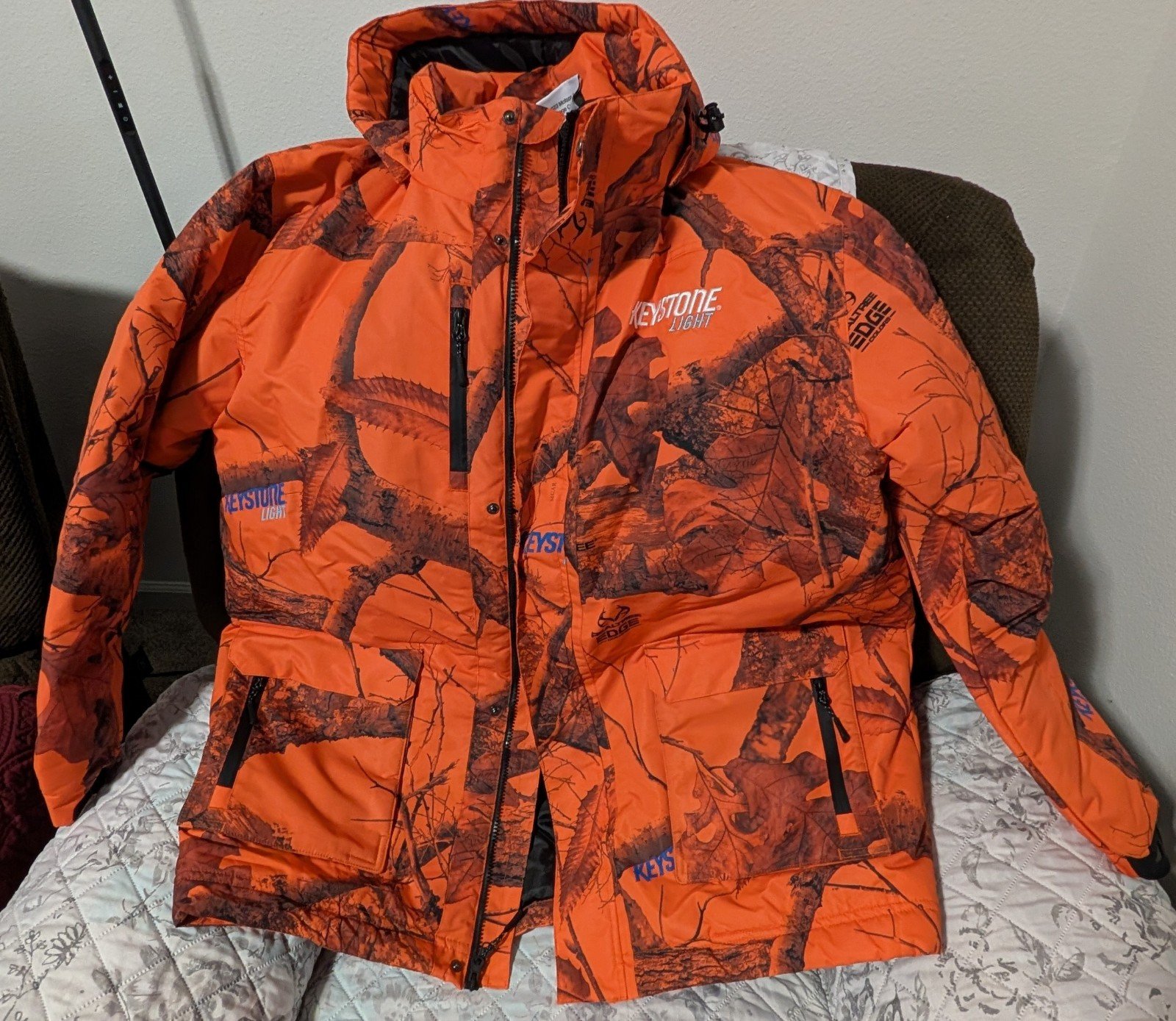 Puffer Jacket Real Tree/Keystone Light Branded