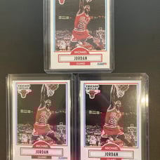 1990 Fleer Michael Jordan Card Lot of (3). Ready To Grade!!